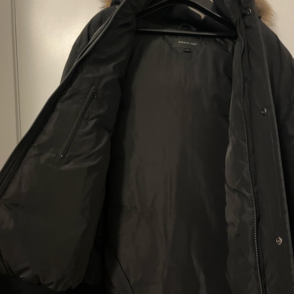 Mackage Down Bomber with Natural Fur - Picture 7 of 9